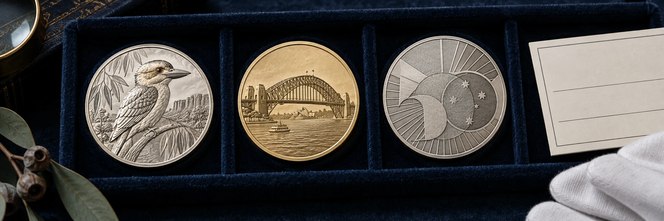 Australian commemorative coin design compared with a structured reference record