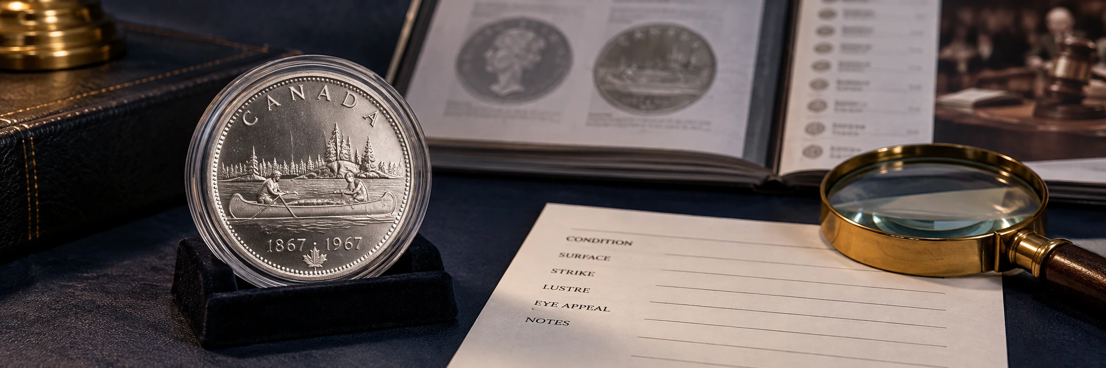 Canadian coin research using catalog records and completed market sales