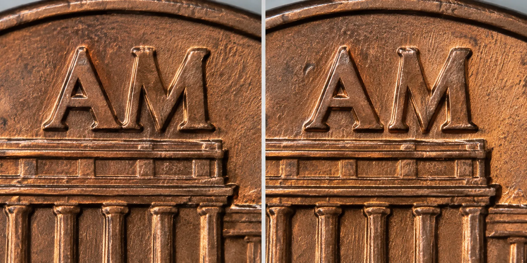 1992 Close AM and Wide AM comparison