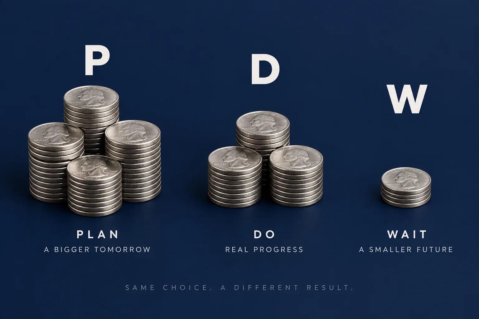 Educational comparison of P D and W quarter production groups