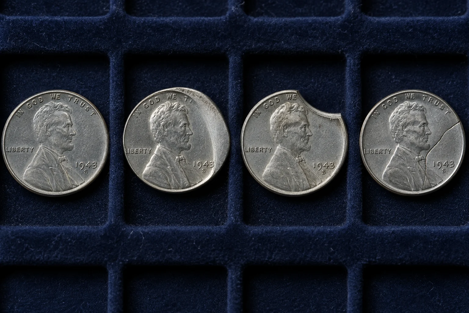 1943-S Steel Penny errors and varieties
