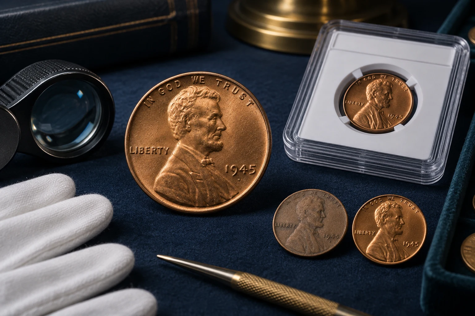 Factors that make a 1945 Wheat Penny valuable